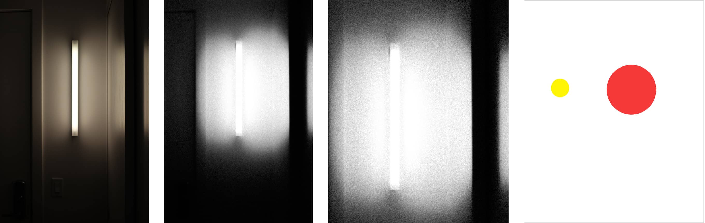 Original → Lightroom edit → Crop → Color layer